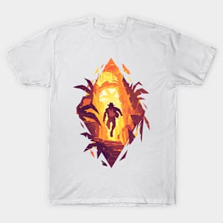 Escape in the Wild - Diamond Frame - Indy T-Shirt